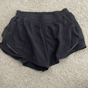 Lululemon black shorts (Size 6 Tall)